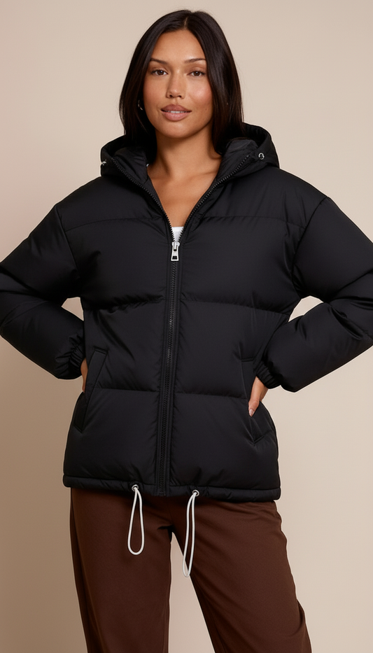 Jade Women's Jacket | Hooded, Classic Design for Winter Coats