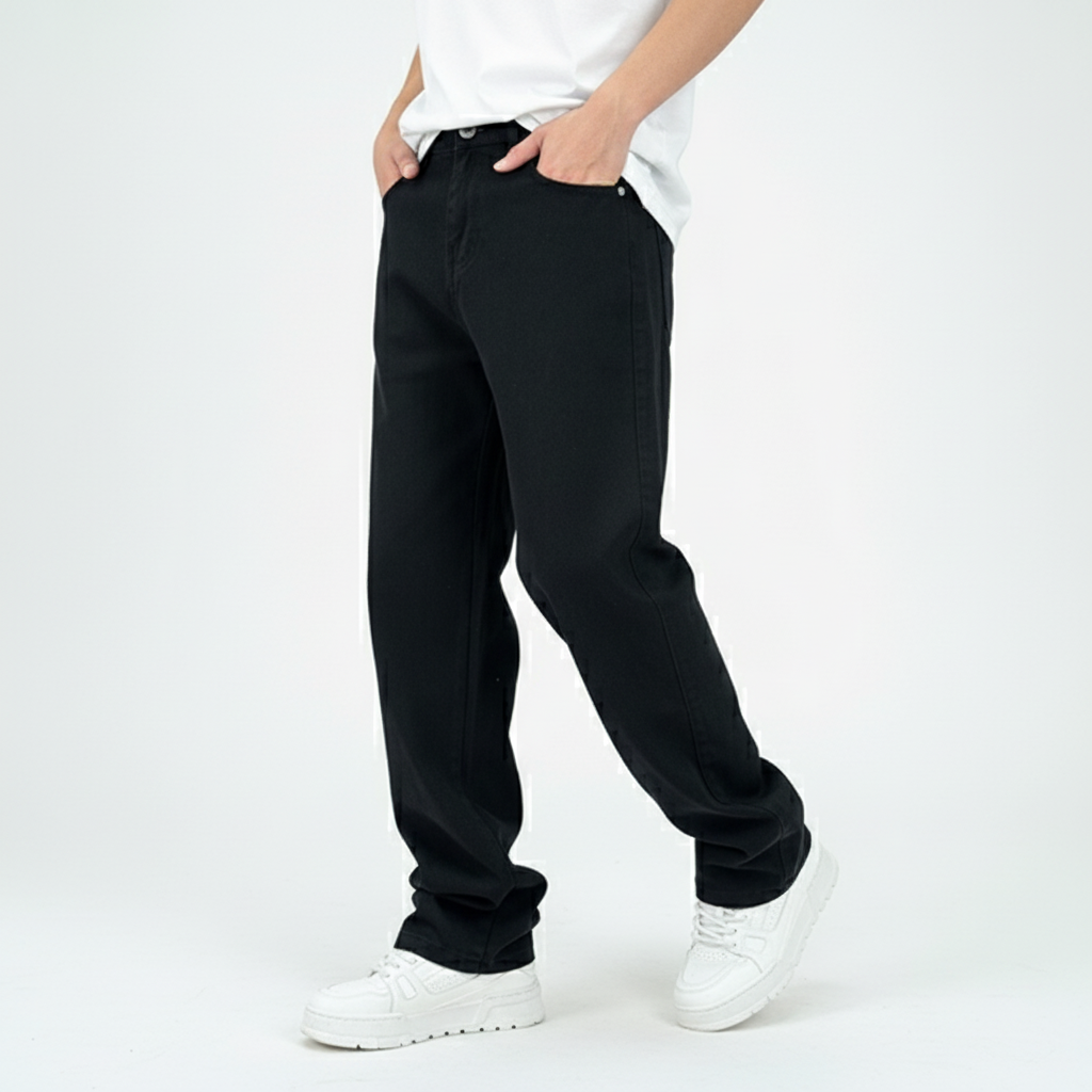 Jasper Men's Jeans | Soft Cotton Blend, Straight Leg