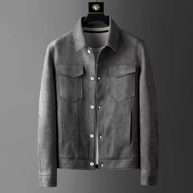 Harrison Men's Jacket | Durable Suede Blend, Versatile Style