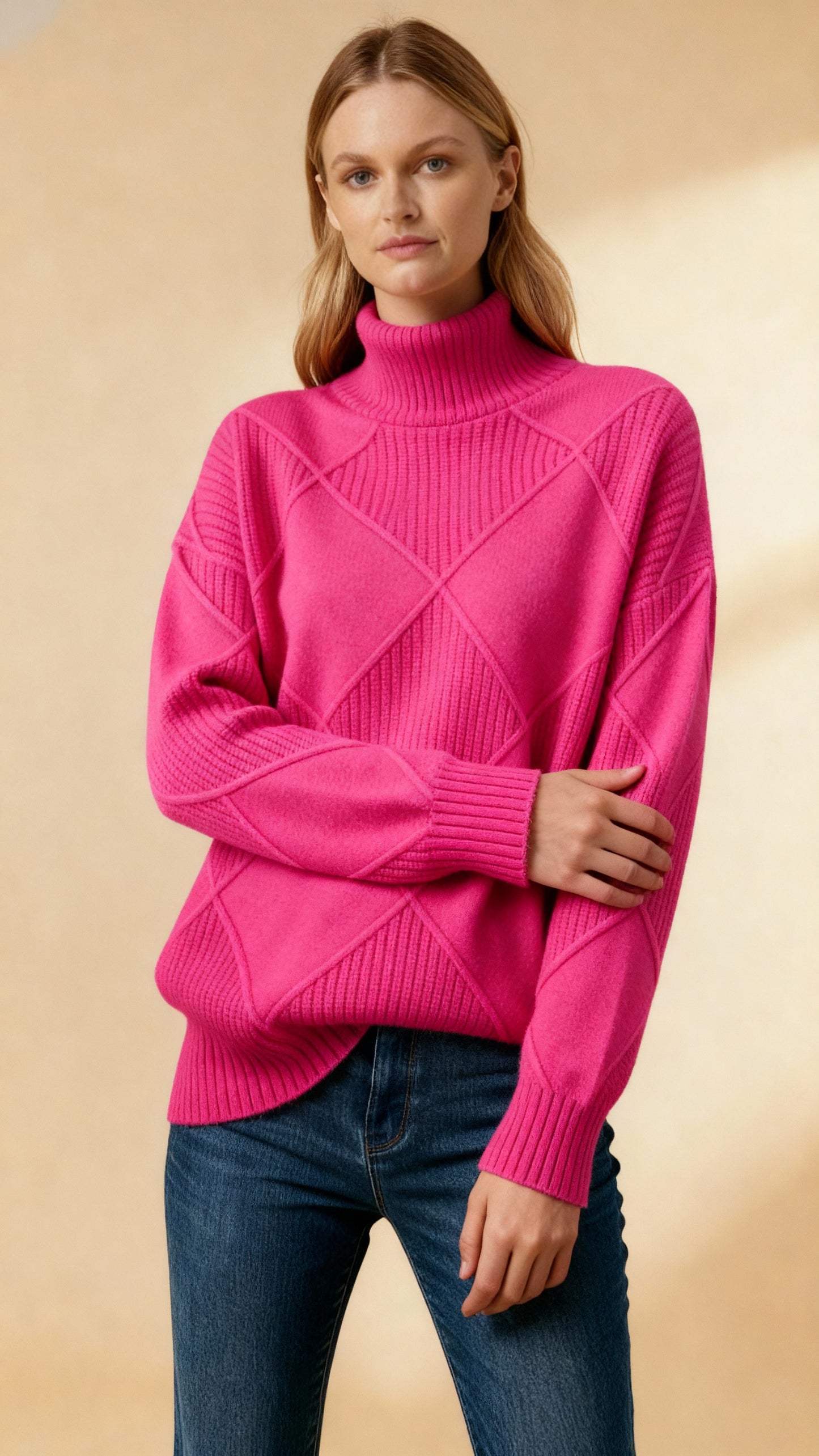 Women’s Turtleneck Sweater – Luxury Winter Knitwear for Warmth & Elegance