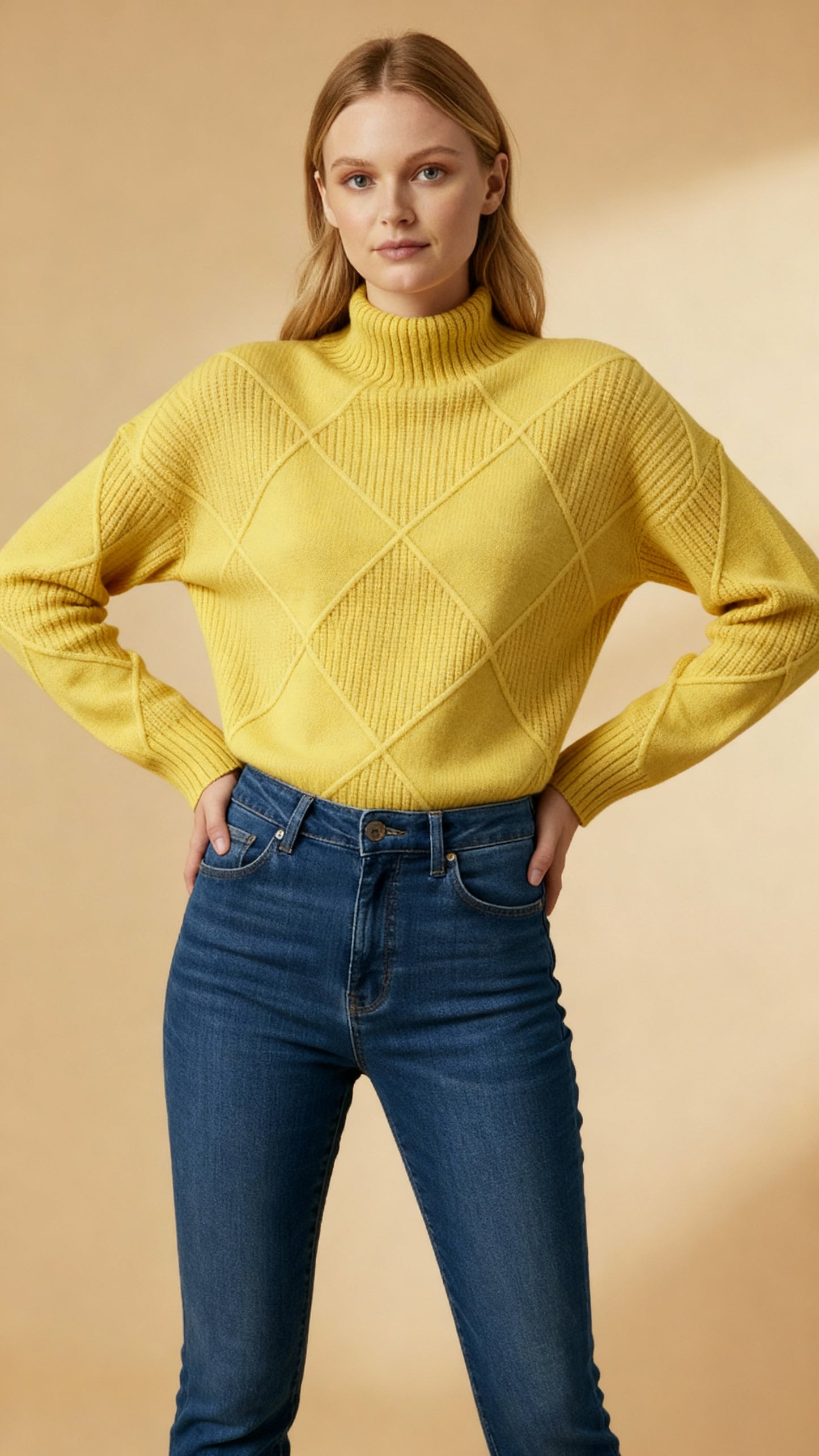 Women’s Turtleneck Sweater – Luxury Winter Knitwear for Warmth & Elegance