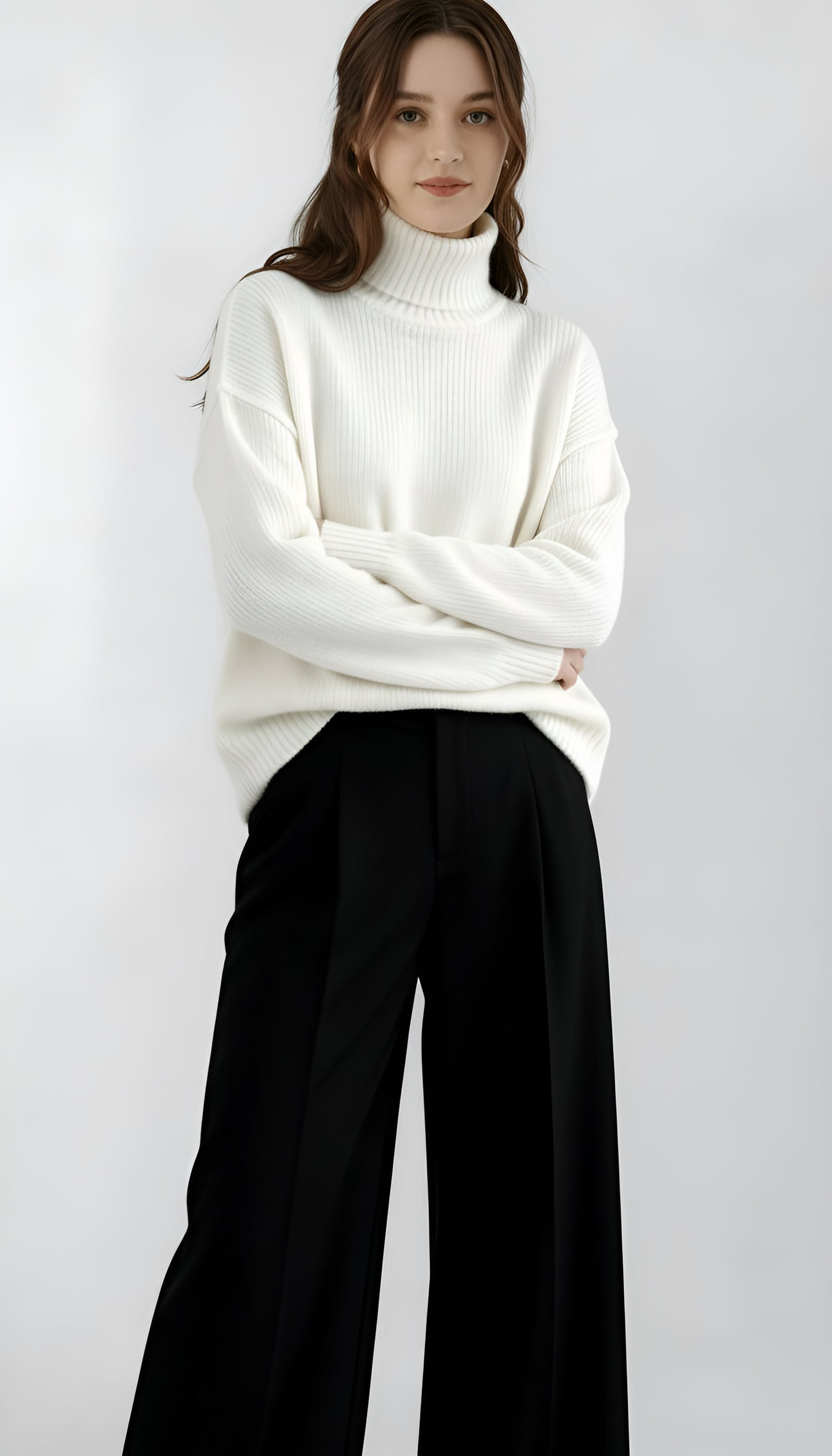 Women’s Turtleneck Sweater – Luxury Winter Knitwear
