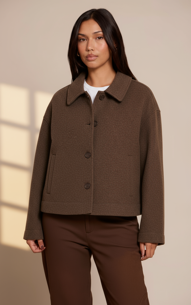 Warm Women’s Plus Size Trench Coat | Oversized Winter Coat