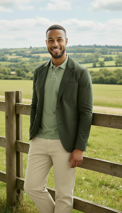 Dante Men's Blazer Jacket | Lightweight Casual Elegance