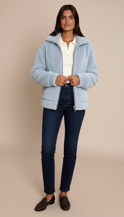 Sophie Women's Fleece Jacket | Soft and Cozy, Casual Outerwear