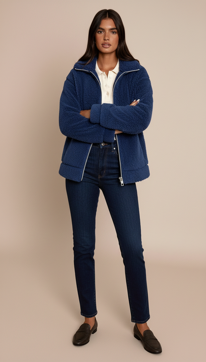 Sophie Women's Fleece Jacket | Soft and Cozy, Casual Outerwear