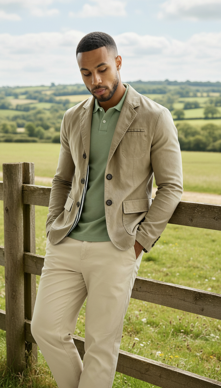 Dante Men's Blazer Jacket | Lightweight Casual Elegance