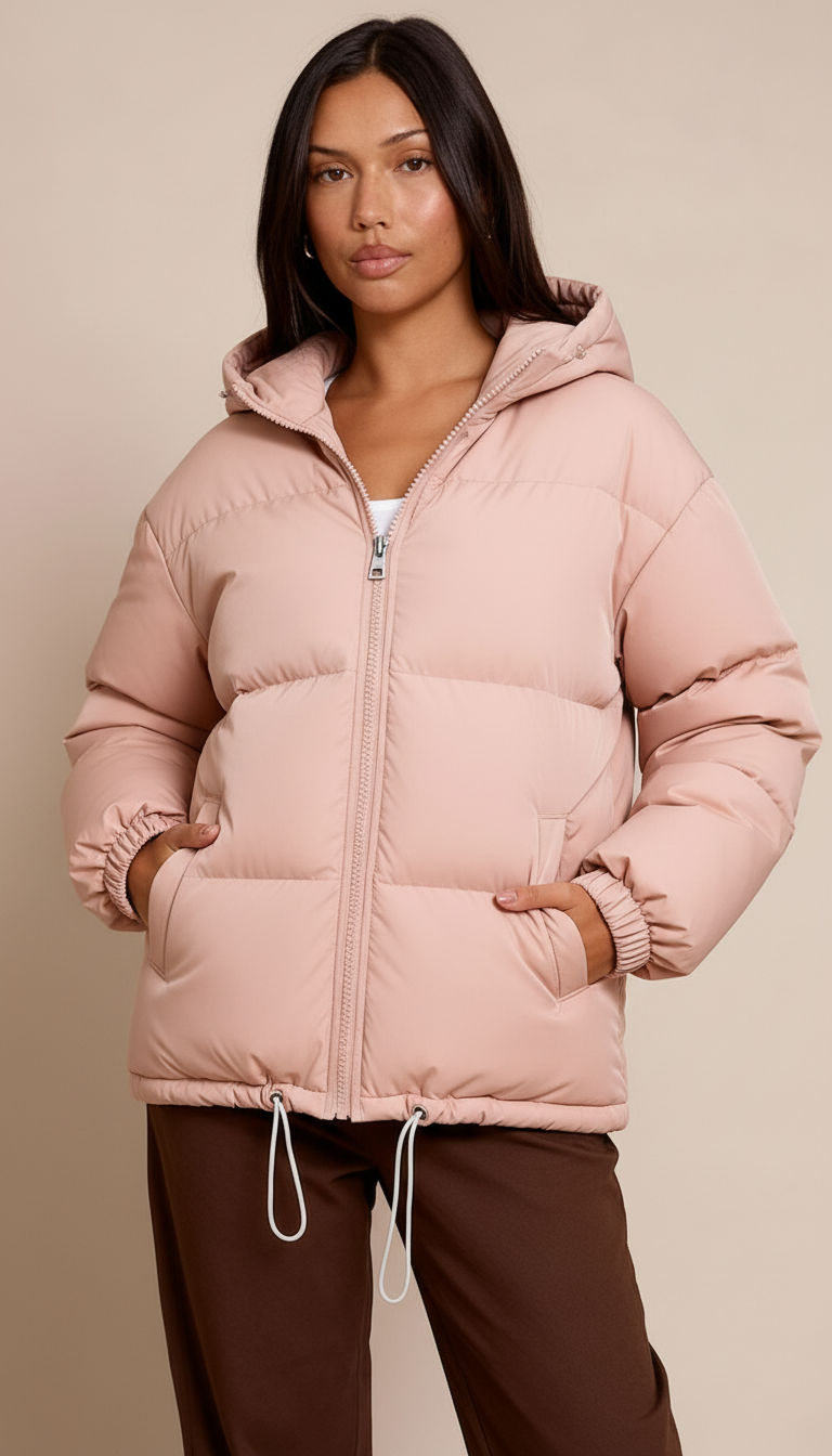 Jade Women's Jacket | Hooded, Classic Design for Winter Coats