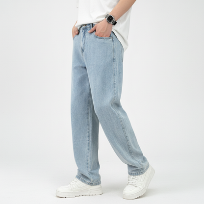 Jasper Men's Jeans | Soft Cotton Blend, Straight Leg