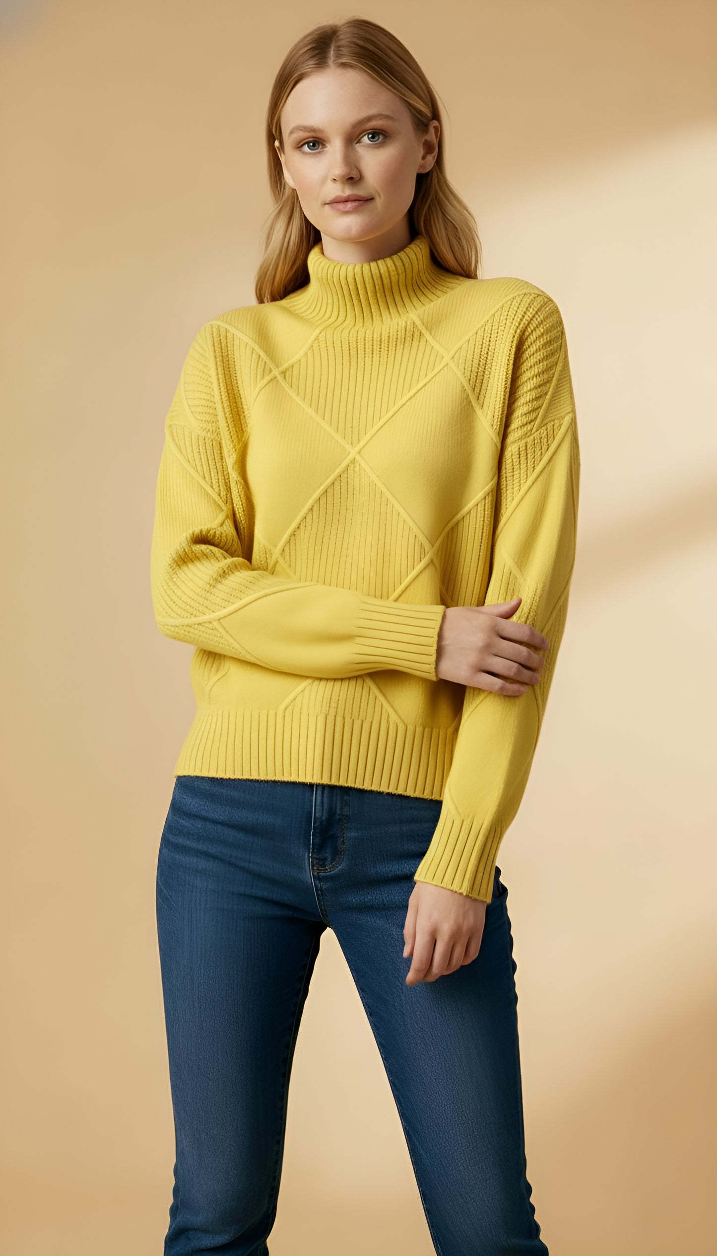 Women’s Turtleneck Sweater – Luxury Winter Knitwear for Warmth & Elegance