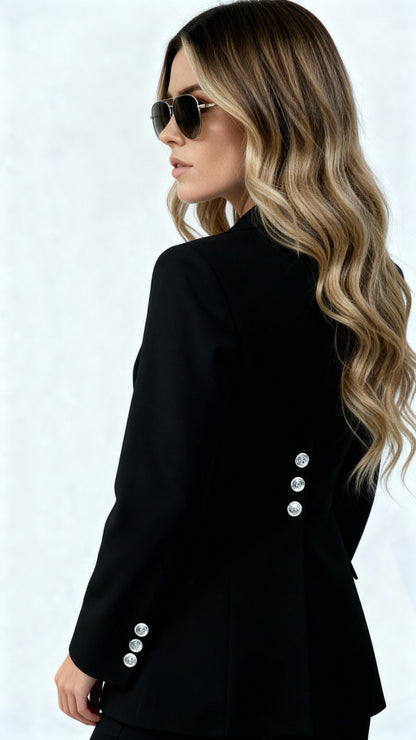 Women’s Tailored Blazer – Single-Breasted Office Jacket | Sophisticated Formal Wear