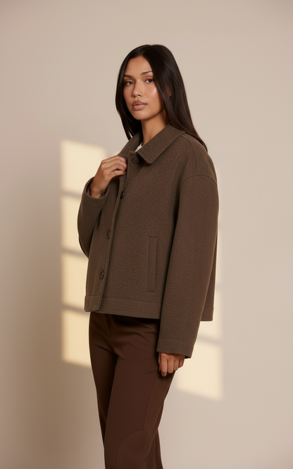 Warm Women’s Plus Size Trench Coat | Oversized Winter Coat