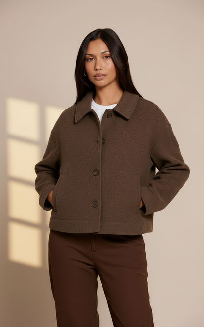 Warm Women’s Plus Size Trench Coat | Oversized Winter Coat